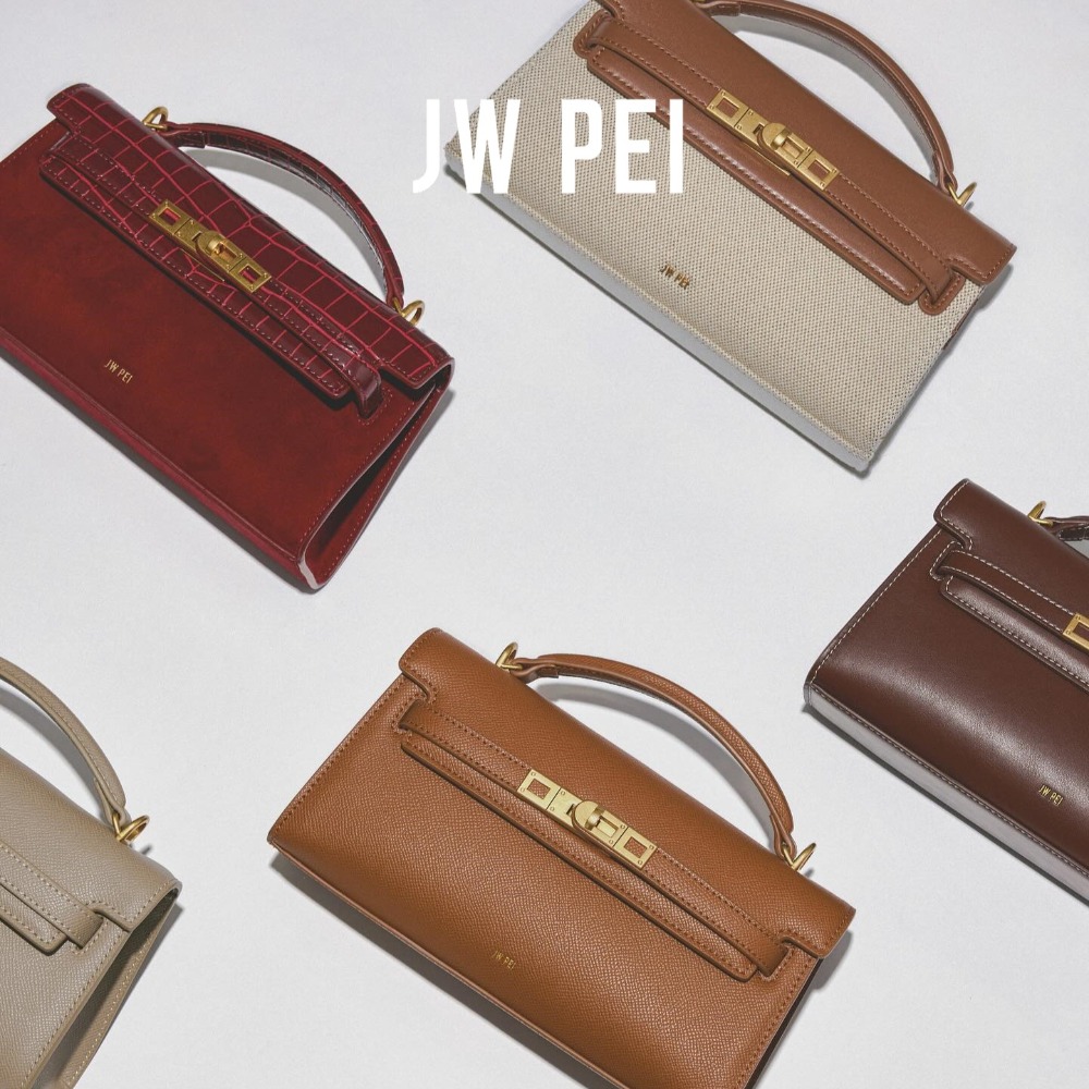 Top Handle Structured - JW PEI Designer Tote Bag for