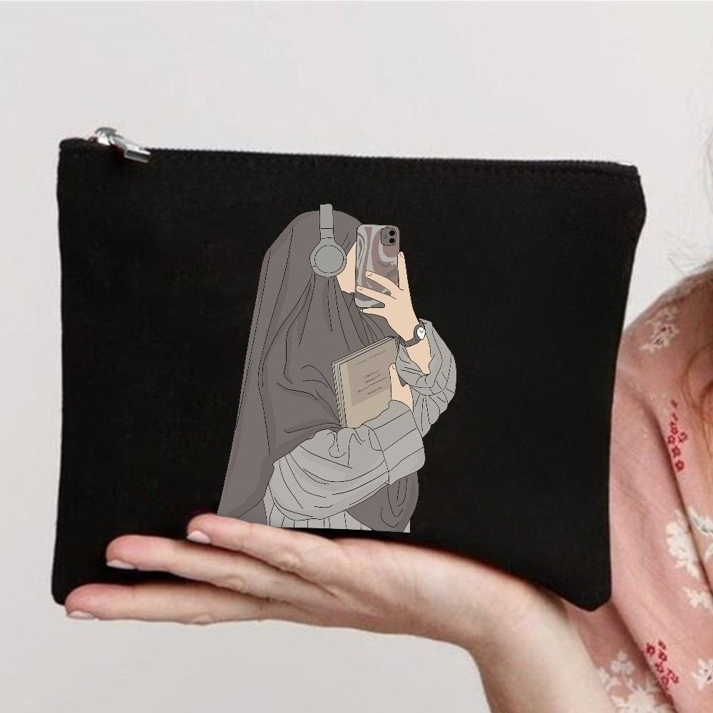 Women Bags For Eid - Makeup Bag for Women Fashion Headscarf