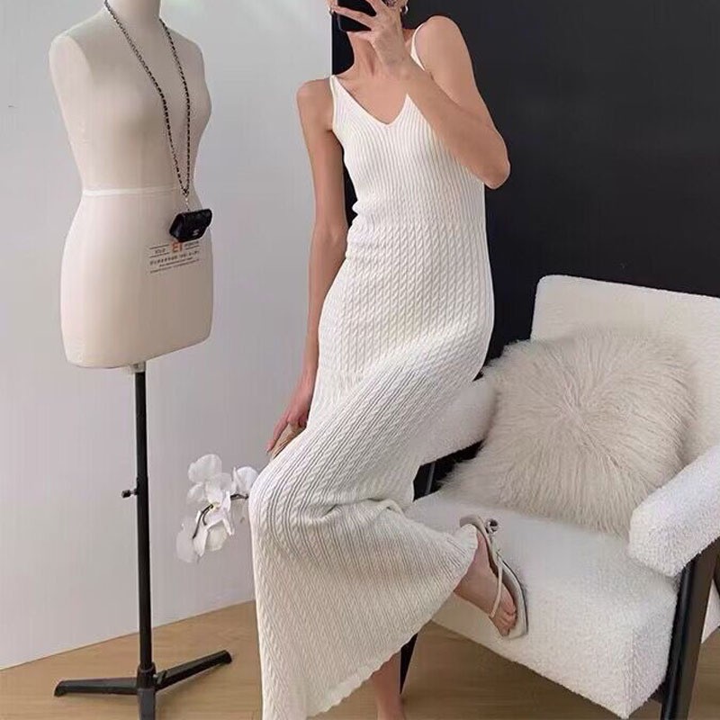 Women'S Bags New Look - Strap Knitted Dress Summer New Sexy