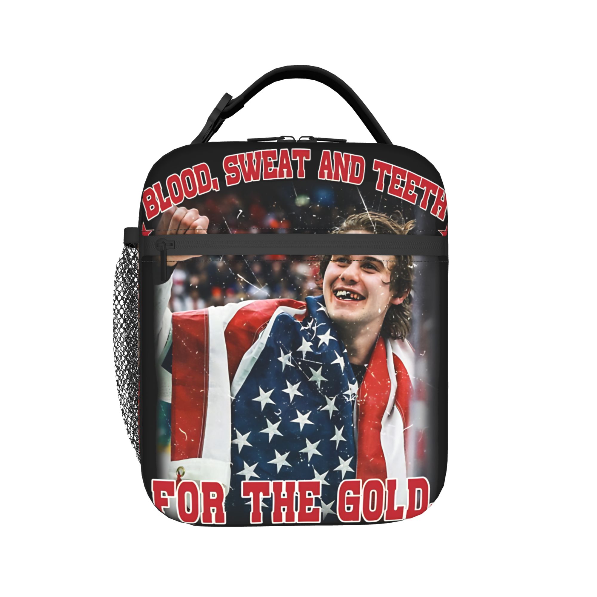 Women Bags Usa - Jack Hughes Smile USA Hockey Thermal