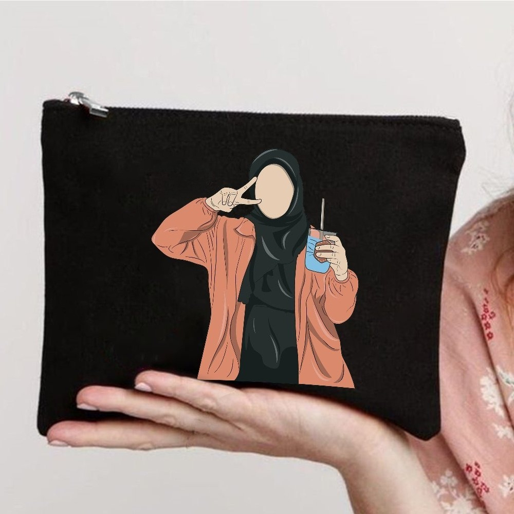 Women Bags For Eid - Makeup Bag for Women Fashion Headscarf