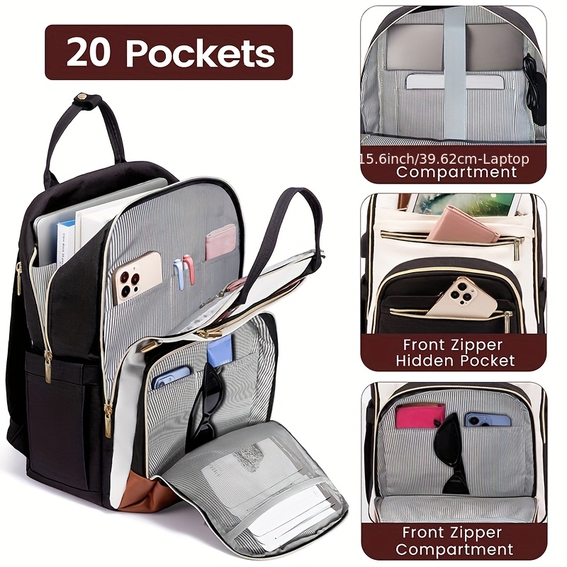 Women'S Bag - Ba lô laptop hai màu dành