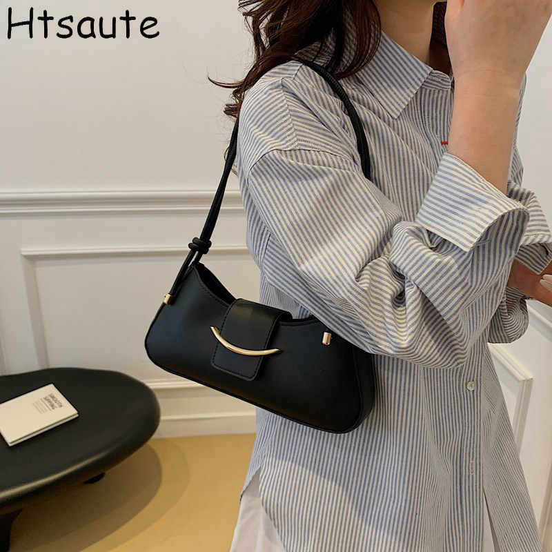 Women Bags For Office Use - Fashionable Women PU Leather Shoulder Bag