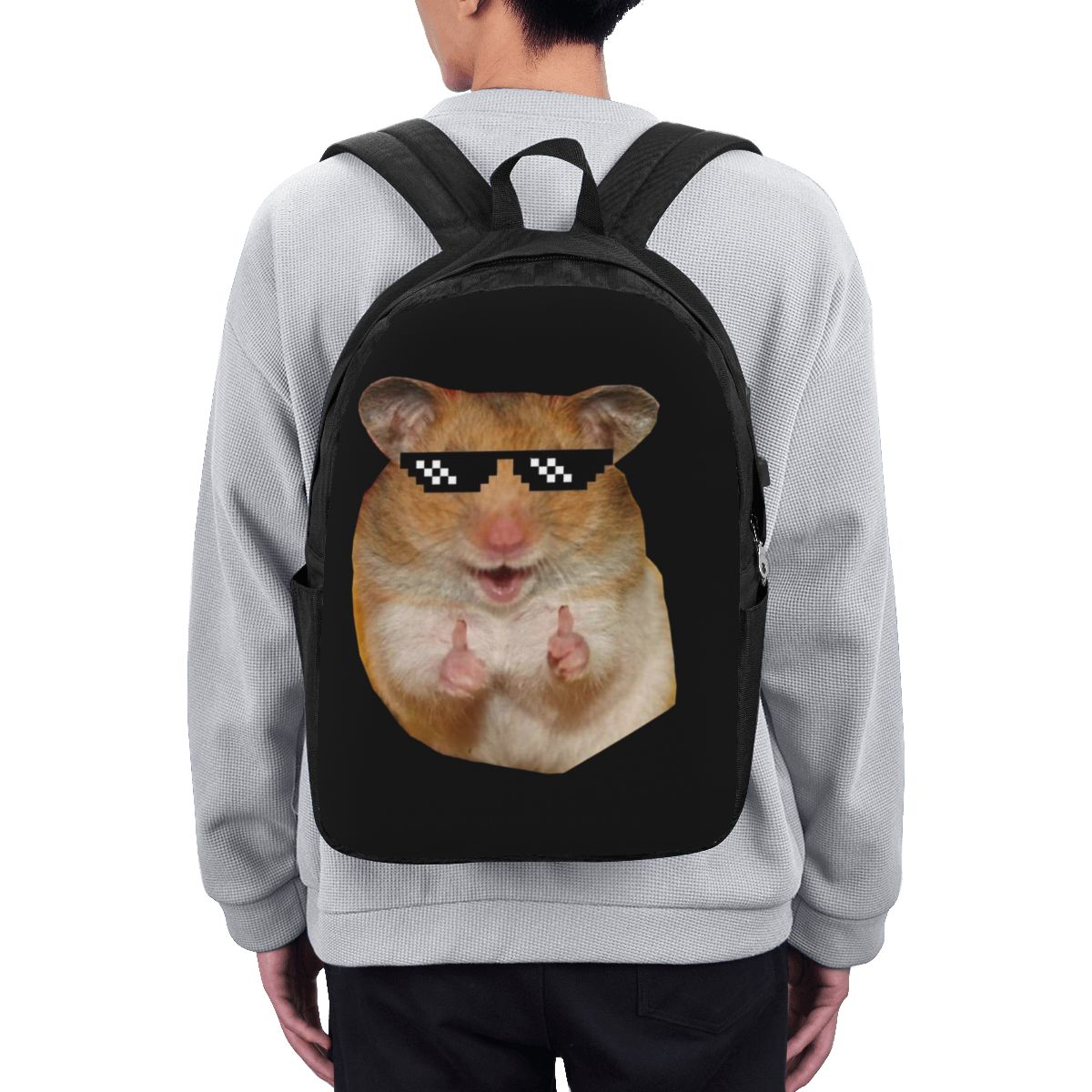 Funny Hamster Backpack Travel  - đánh giá và giá Women'S Bag