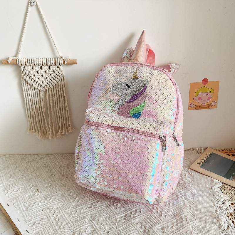 Sequin Unicorn Backpack Pink S - đánh giá và giá Mini Backpack Women