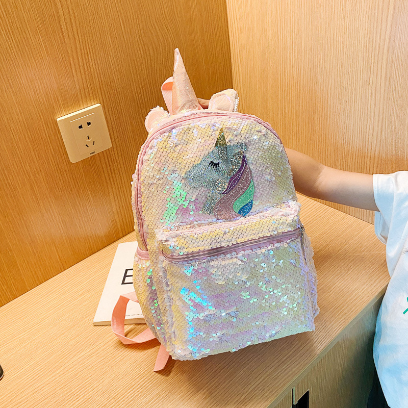Sequin Unicorn Backpack Pink S - đánh giá và giá Mini Backpack Women