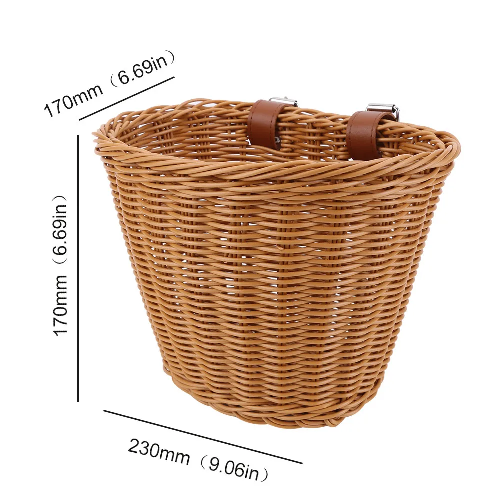Removable Imitation Rattan Bic - đánh giá và giá Basket Bag Wicker