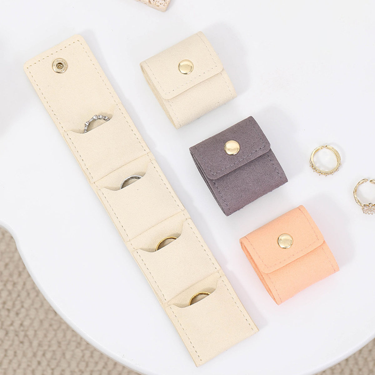 Portable Multi-pocket Jewelry  - đánh giá và giá Women Bags Office
