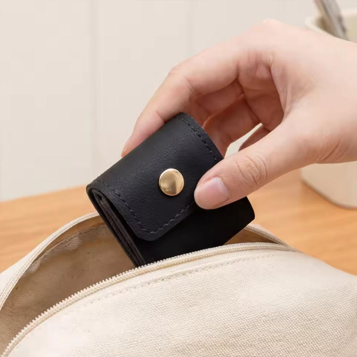 Portable Multi-pocket Jewelry  - đánh giá và giá Women Bags Office