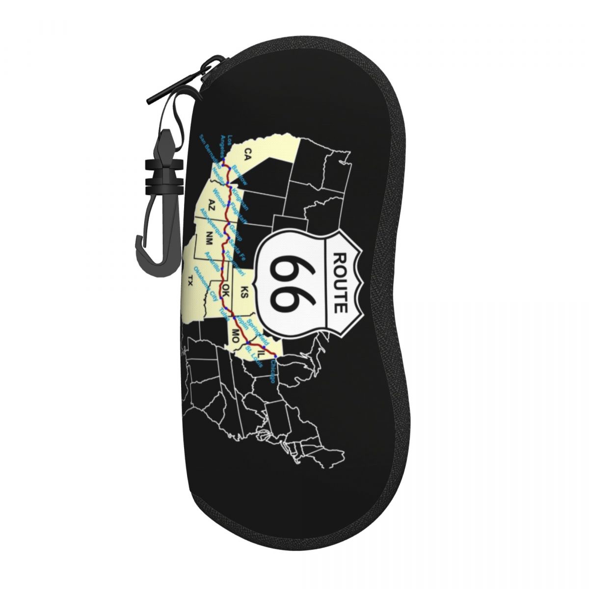 Custom Route 66 Map Shell Eyeg - đánh giá và giá Women Bags Usa