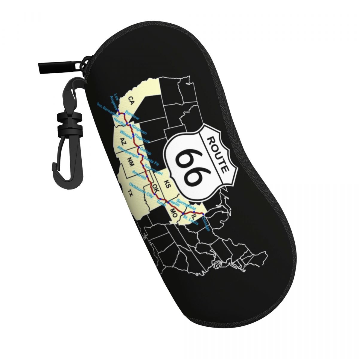 Custom Route 66 Map Shell Eyeg - đánh giá và giá Women Bags Usa