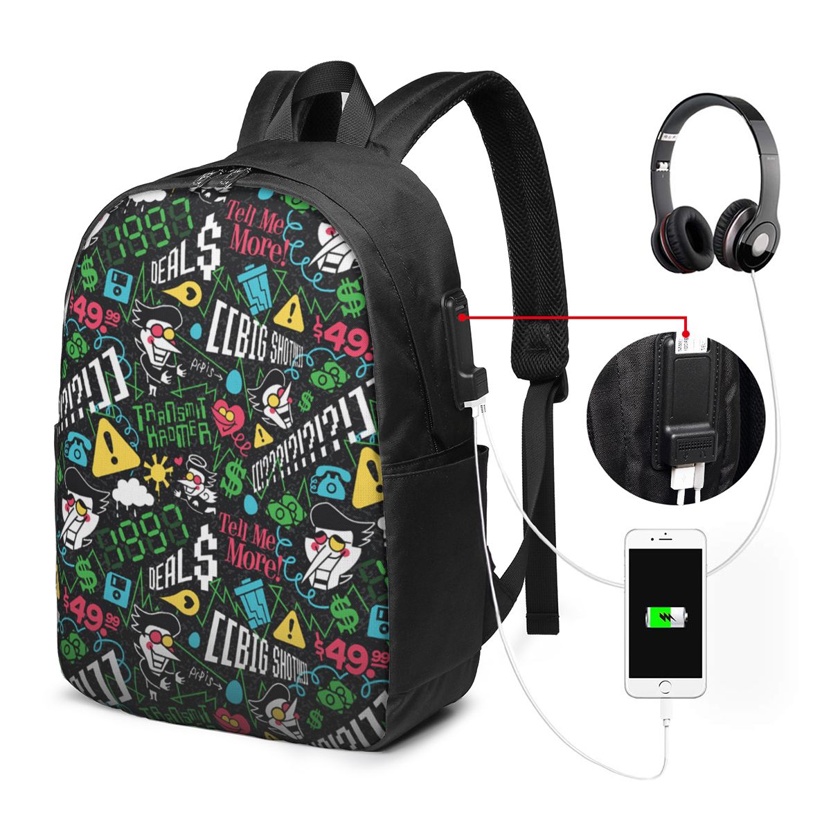 Deltarune SPAMTON G Backpack T - đánh giá và giá Women'S Bag