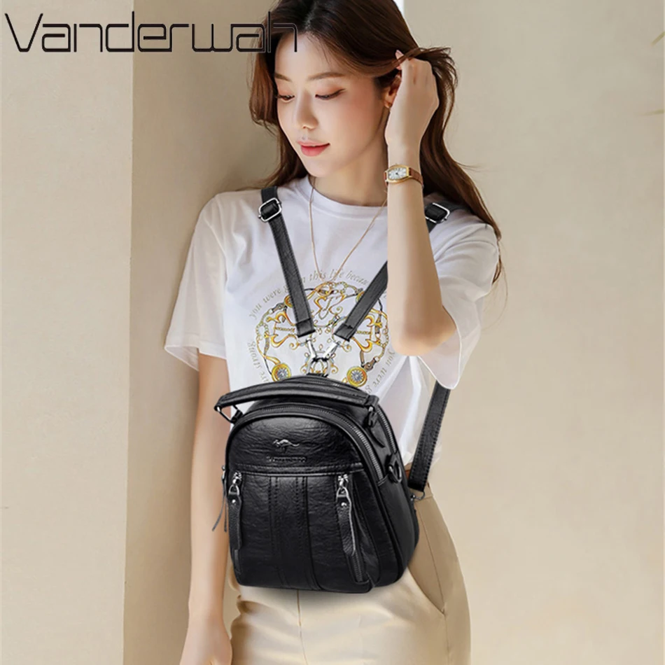 4 Trong 1 Da Lưng Đa Năng Nữ Đ - đánh giá và giá Mini Backpack Women