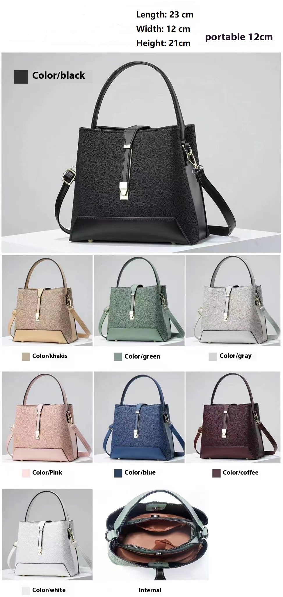 New Luxury Tote Bag Leather Cl - đánh giá và giá Women Bags Office