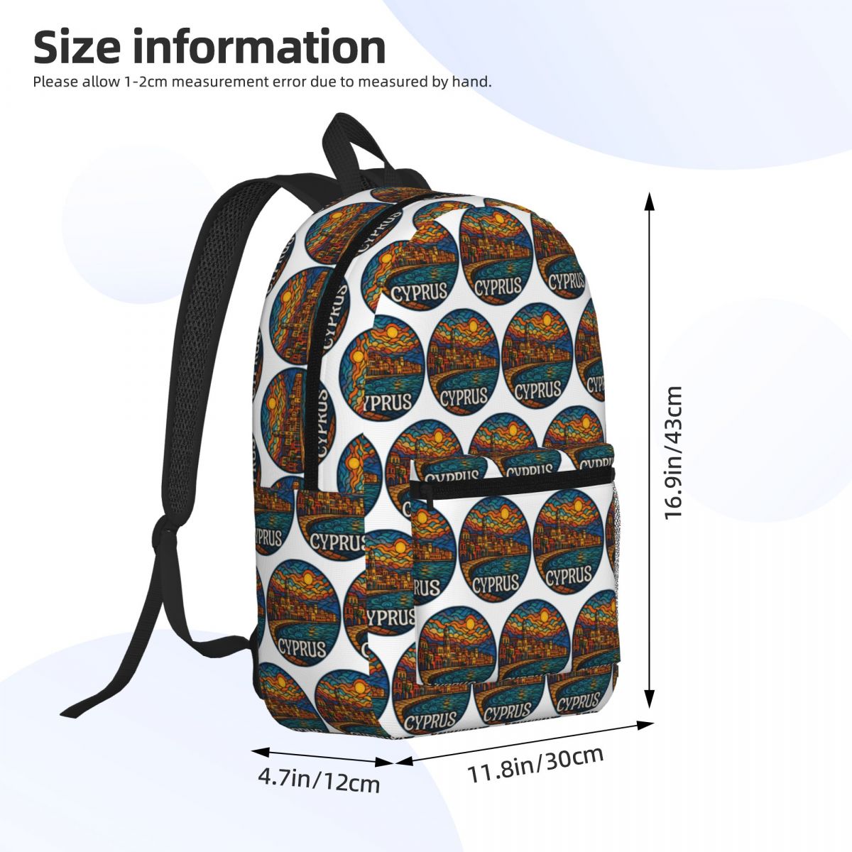 Cyprus Country Island Stained  - đánh giá và giá Women Bags Cyprus