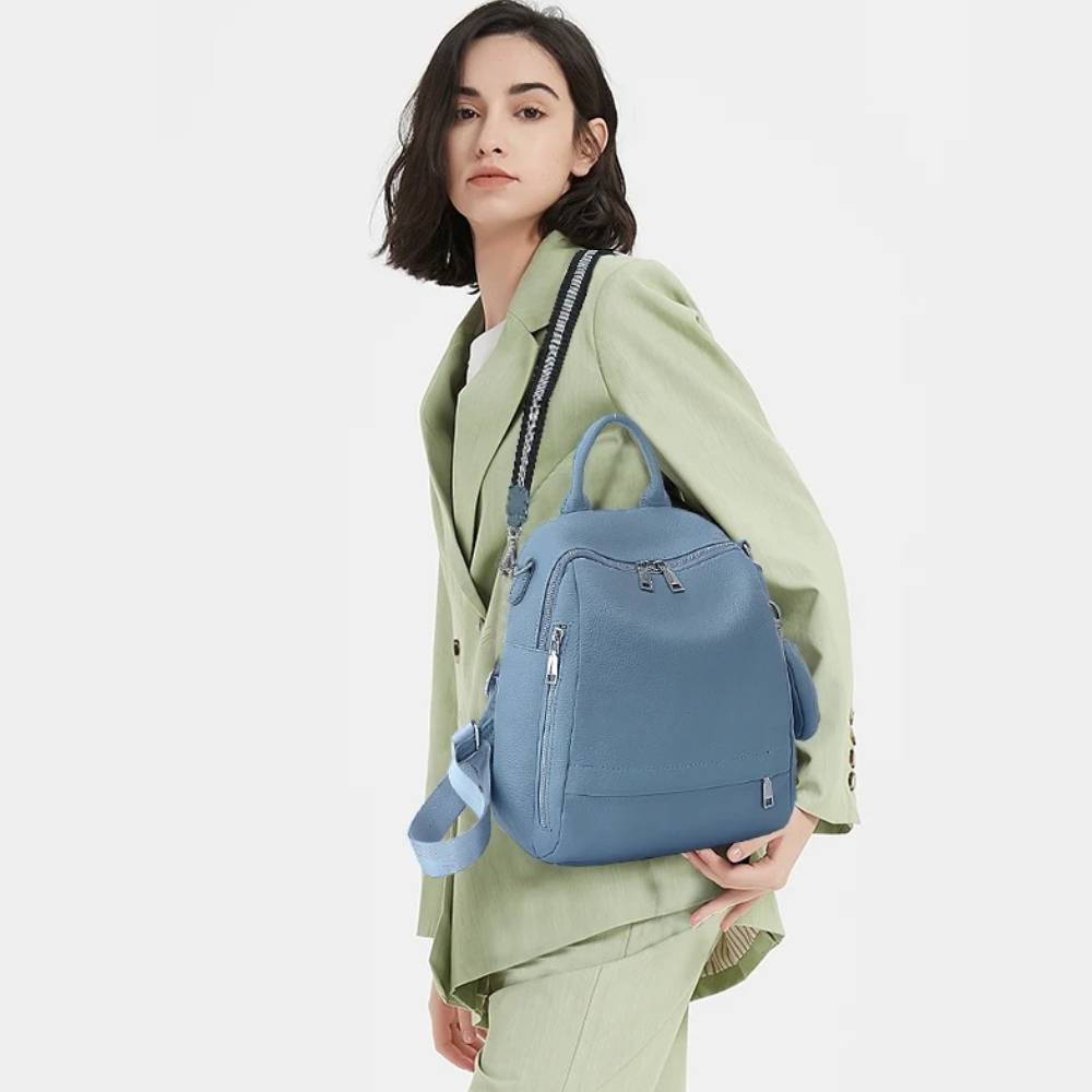 Zency Da Thật Chính Hãng Da Ba - đánh giá và giá Mini Backpack Women