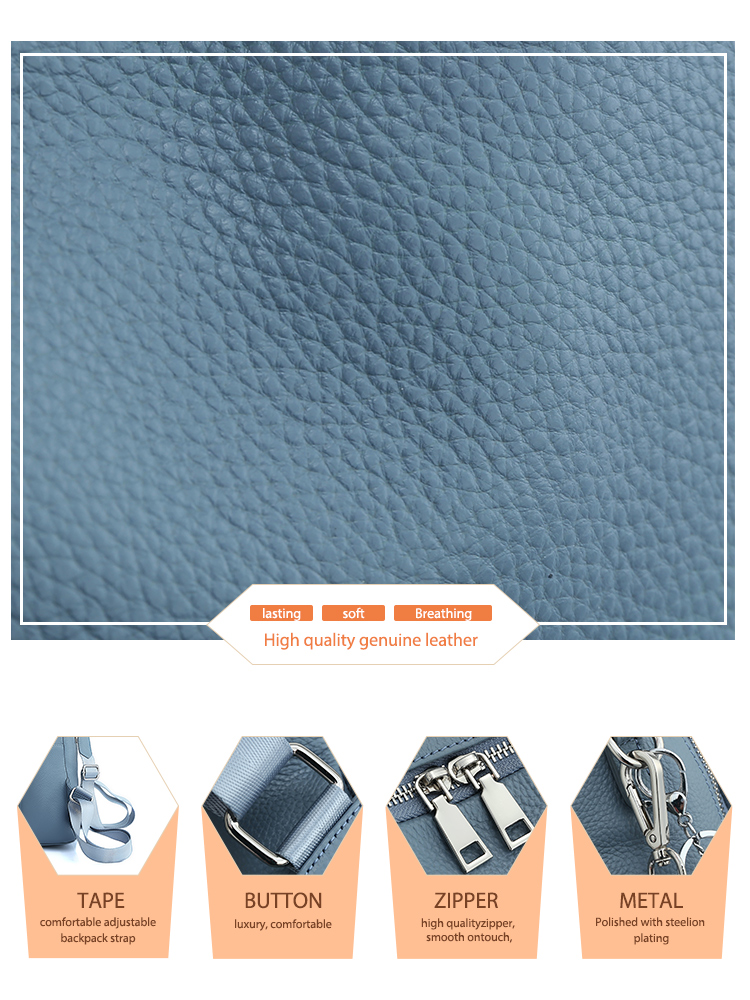 Zency Da Thật Chính Hãng Da Ba - đánh giá và giá Mini Backpack Women