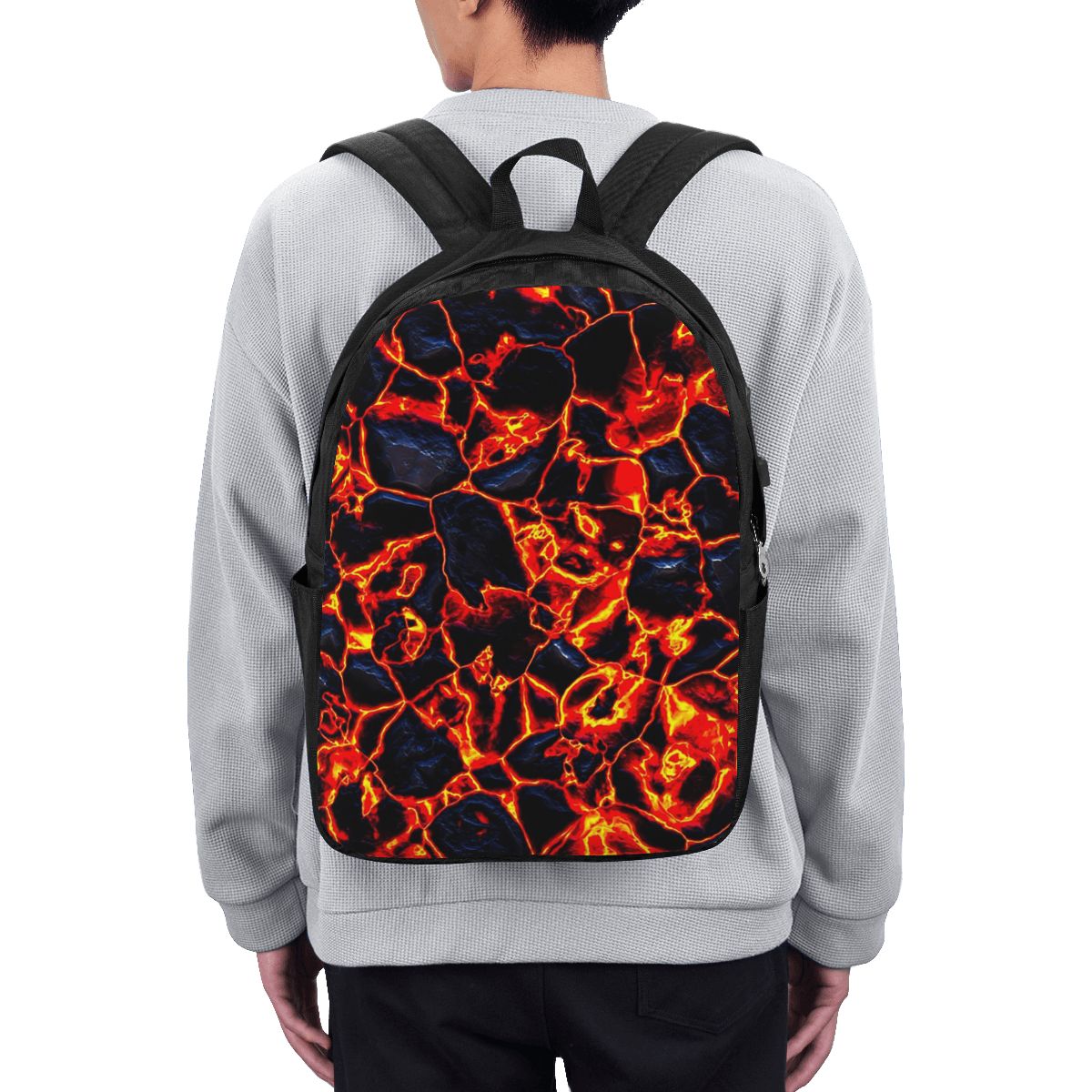 Magma Volcano Lava Fire Backpa - đánh giá và giá Women'S Bag