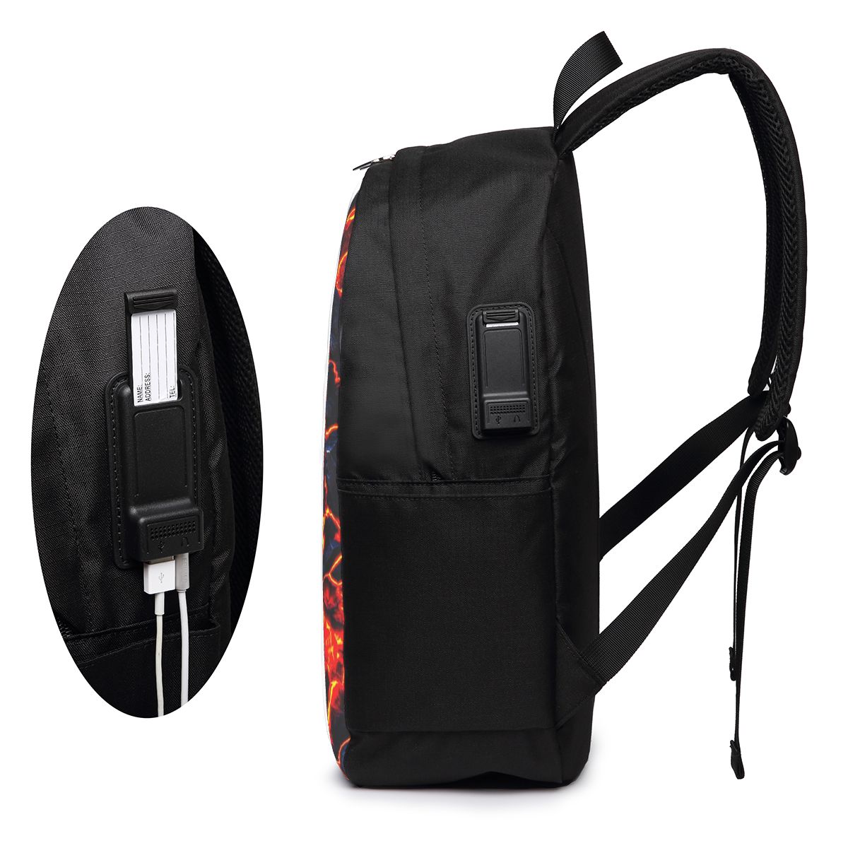 Magma Volcano Lava Fire Backpa - đánh giá và giá Women'S Bag