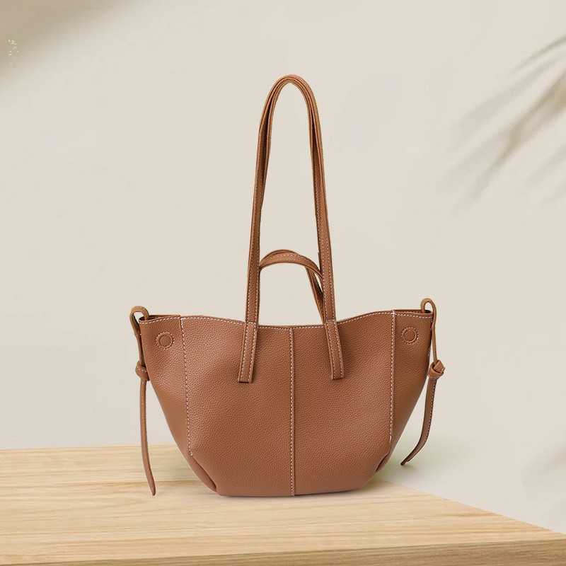 Brown Wing Design Tote Bag wit - đánh giá và giá Top Handle Structured