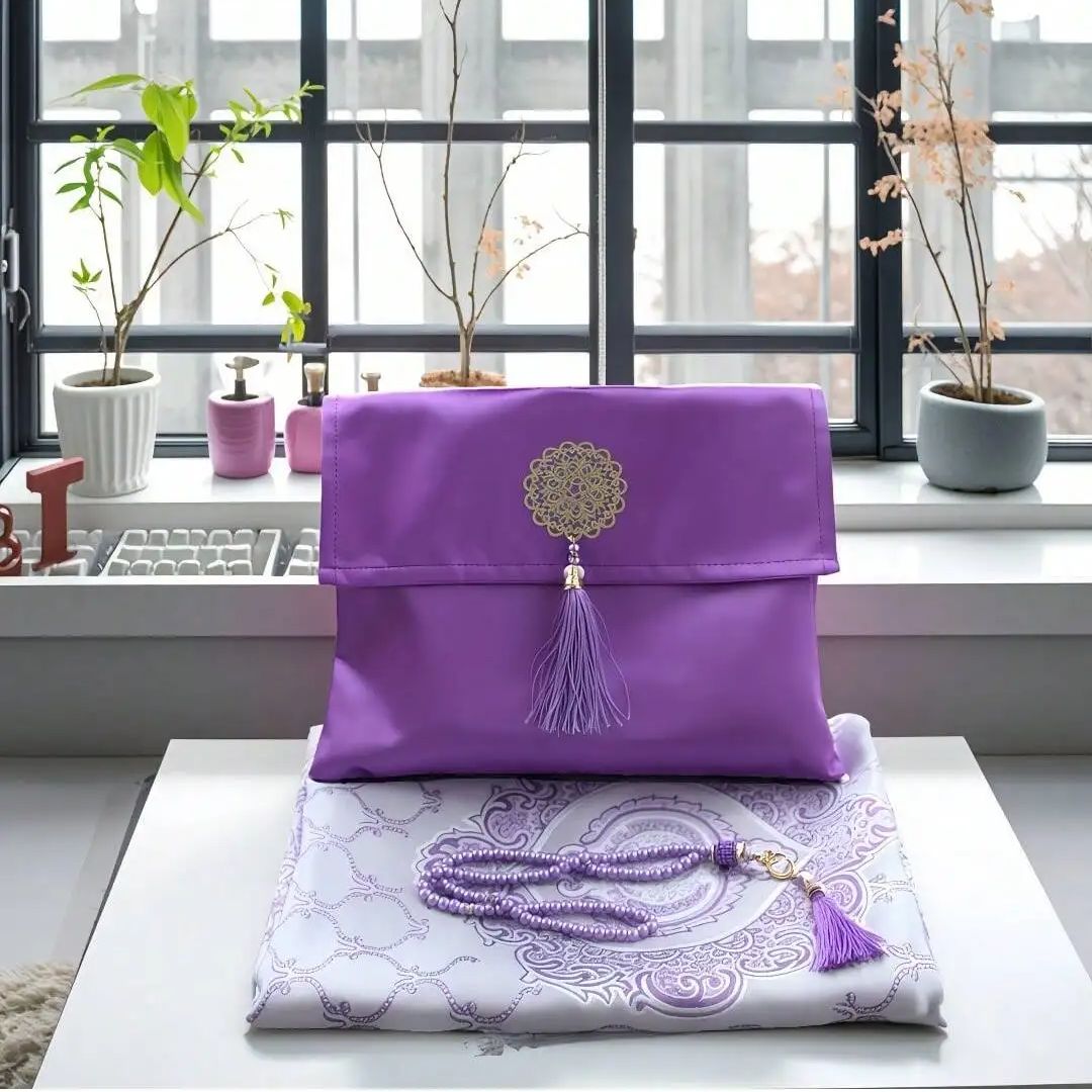Muslim Prayer Rug with Beads P - đánh giá và giá Women Bags For Eid