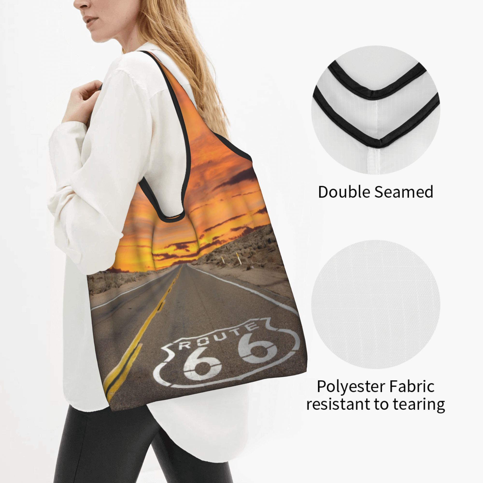 Route 66 Grocery Shopping Tote - đánh giá và giá Women Bags Usa