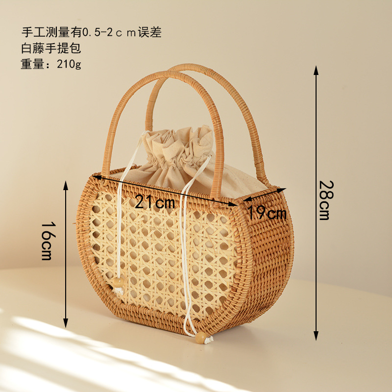 Giày Rỗng Mây Giỏ Túi Len Dệt  - đánh giá và giá Basket Bag Wicker