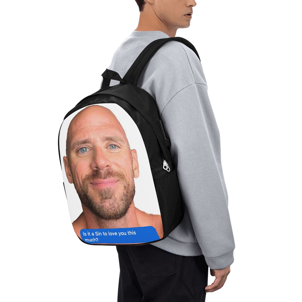 Johnny Sins Flirty Text Bubble - đánh giá và giá Women'S Bag