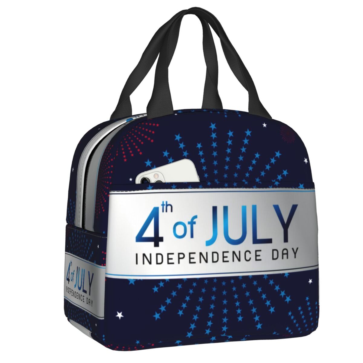 Custom American Flag Happy Fou - đánh giá và giá Women Bags Usa