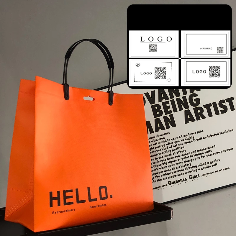 10pcs Orange Non-woven Tote Ba - đánh giá và giá Women Bags For Eid