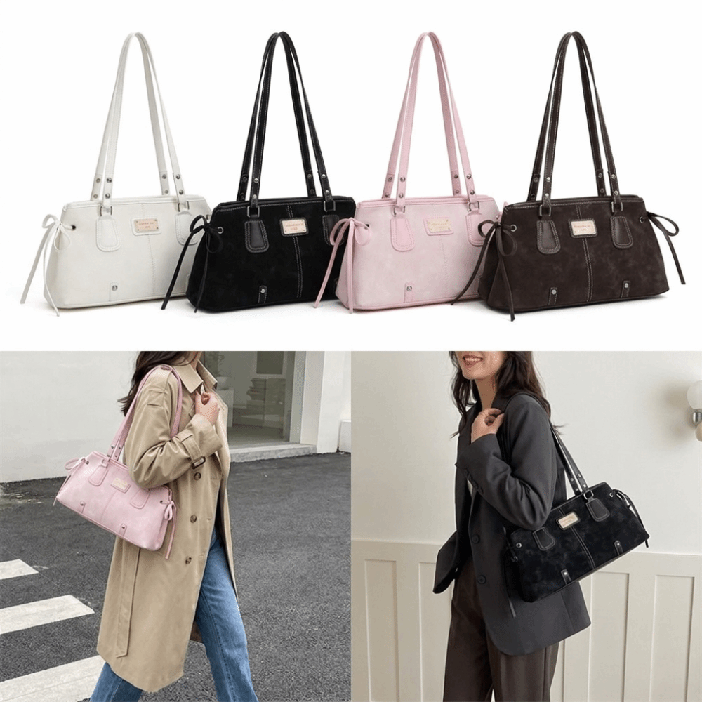 Minimalist Faux Leather Tote B - đánh giá và giá Top Handle Structured