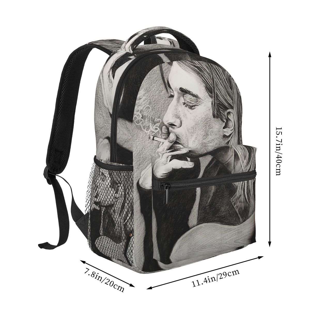 Kurt Cobain Backpack Hot Sale  - đánh giá và giá Women Bags Kurt