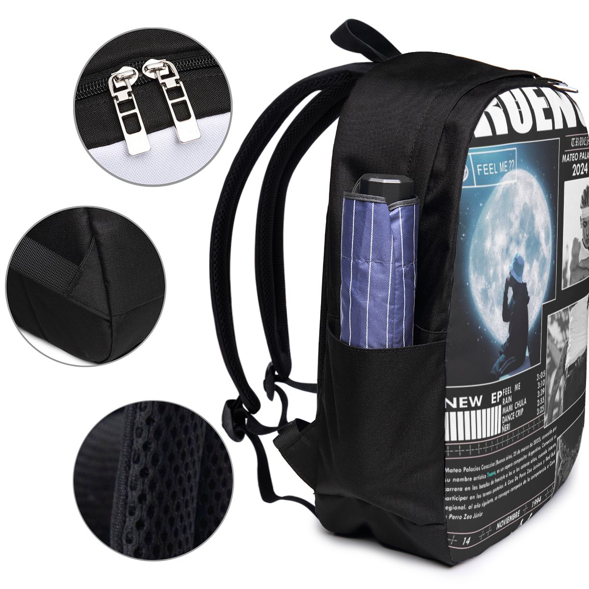 Funny Trueno Hip Hop Rapper Ba - đánh giá và giá Women'S Bag