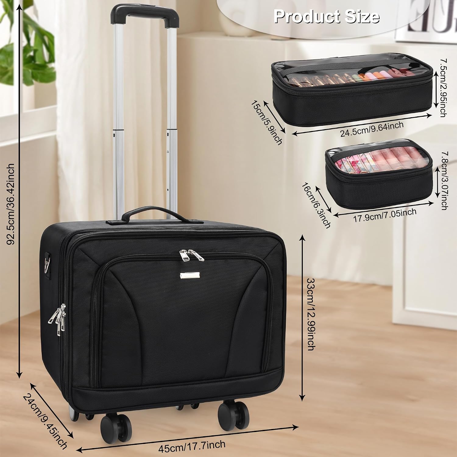 Extra Large Rolling Makeup Tra - đánh giá và giá Women'S Bag