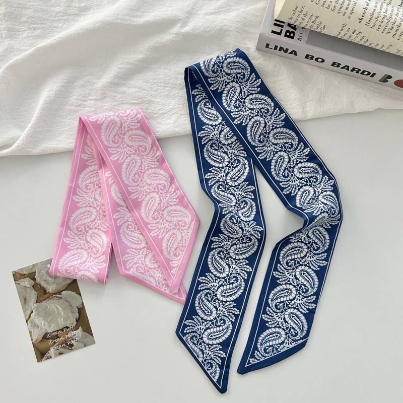Paisley Print Satin Skinny Sca - đánh giá và giá Women Bags Office