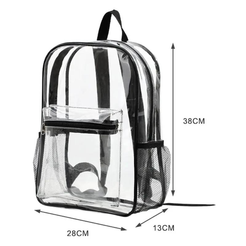 Transparent PVC Backpack Outdo - đánh giá và giá Women Bags Waterproof