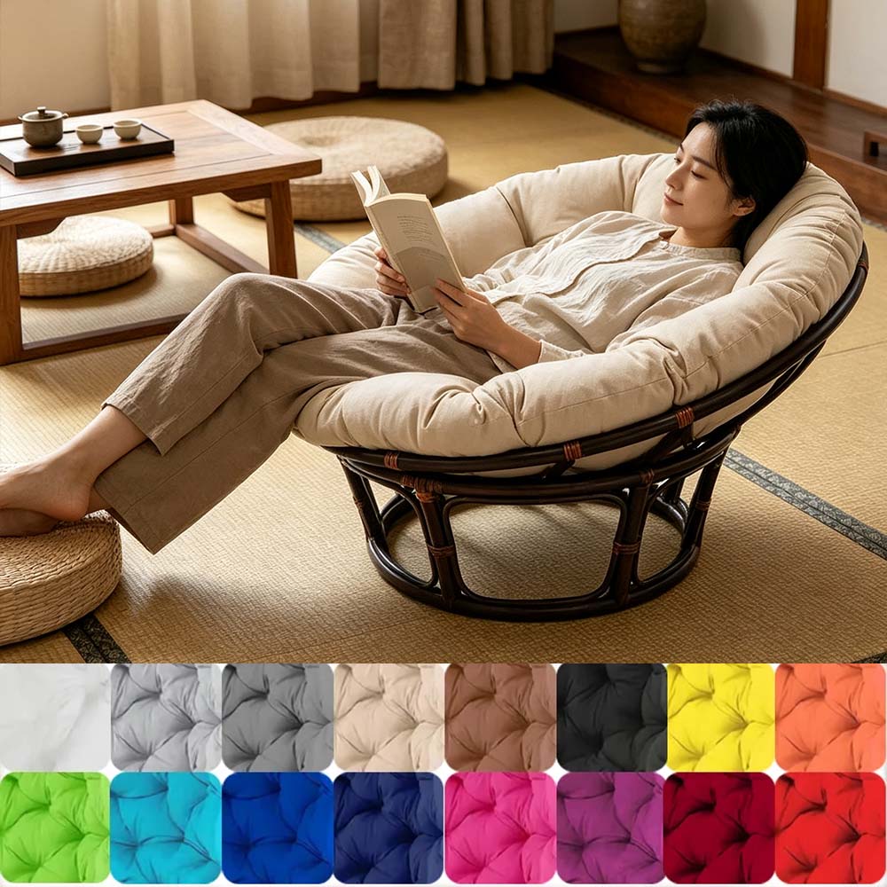 Round Seat Cushion, Chair Padd - đánh giá và giá Basket Bag Wicker