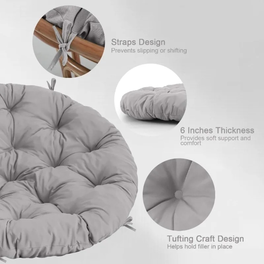 Round Seat Cushion, Chair Padd - đánh giá và giá Basket Bag Wicker