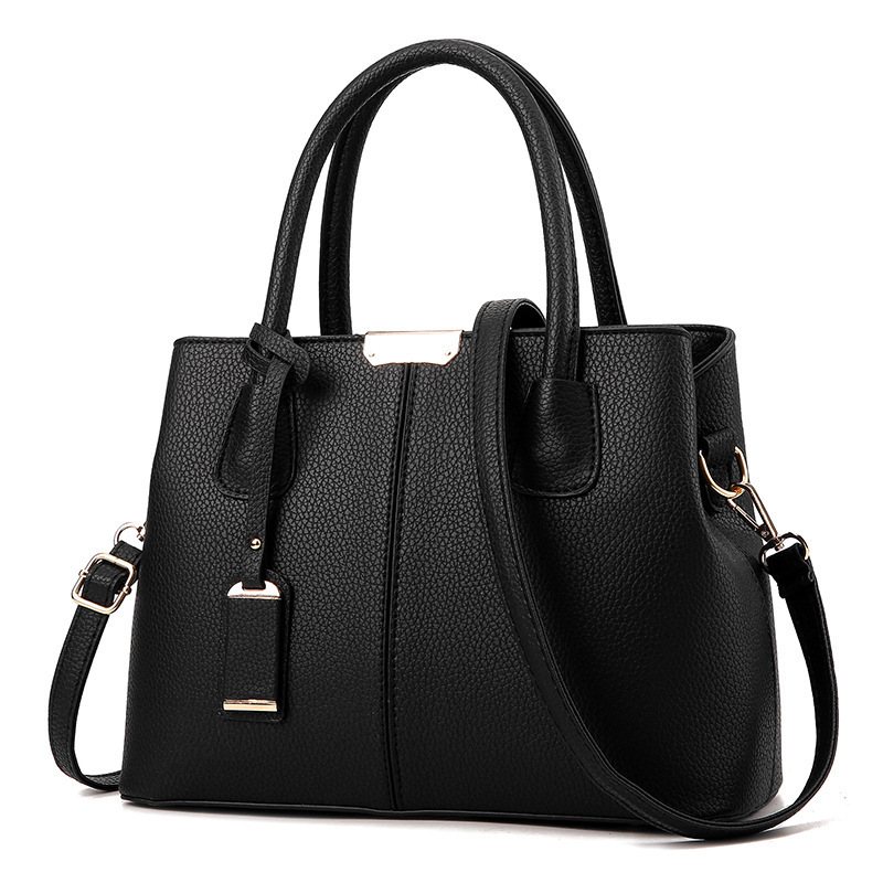 PU Leather Top-Handle Bag Stru - đánh giá và giá Top Handle Structured