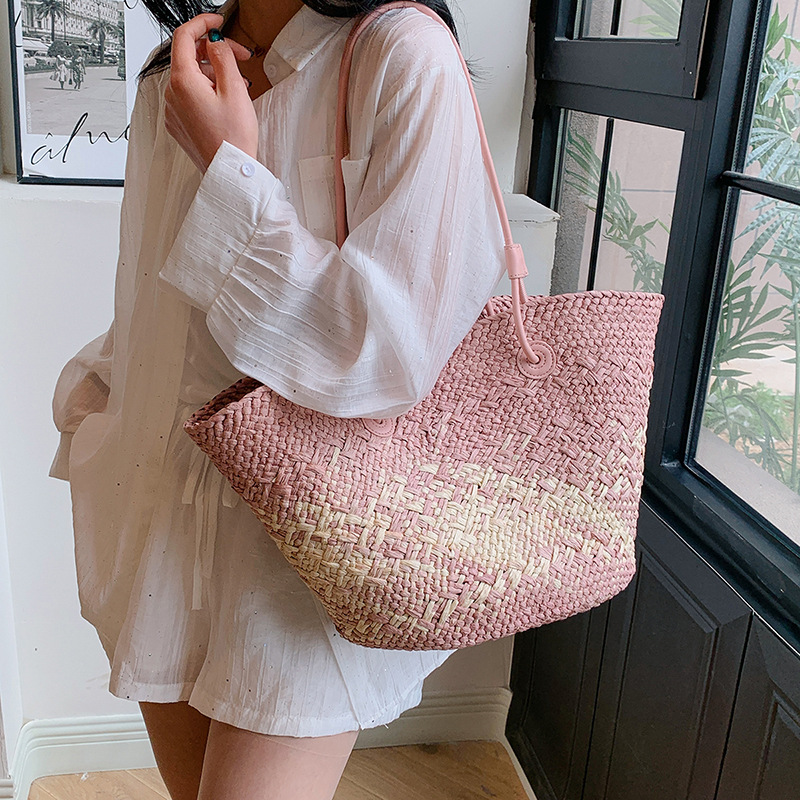 Casual Rattan Large Capacity T - đánh giá và giá Basket Bag Wicker