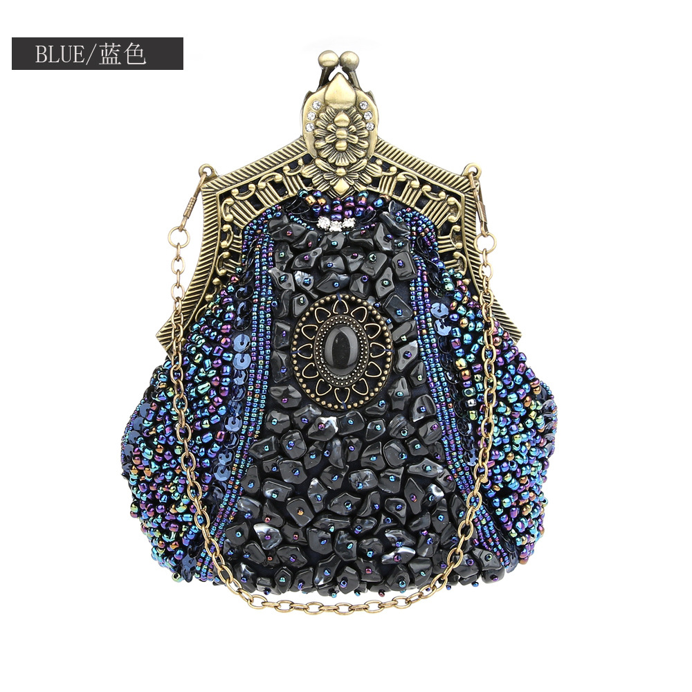 Retro Fashion Pearl Sequin Bea - đánh giá và giá Women Bags Offers