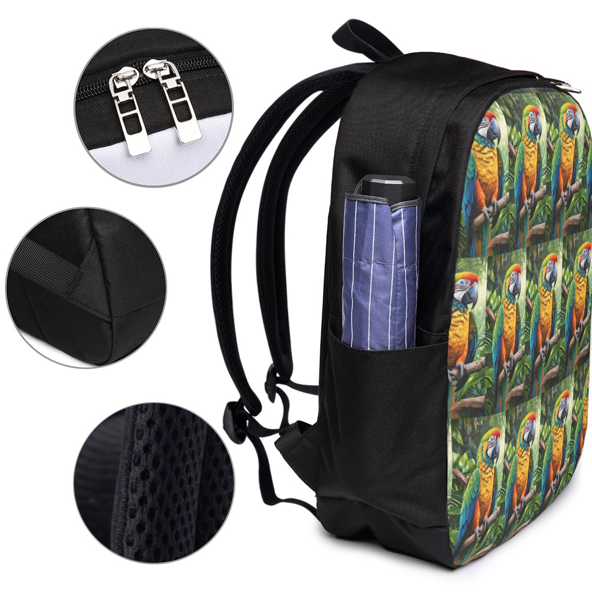 Cute Macaw Parrots Backpack Tr - đánh giá và giá Women'S Bag