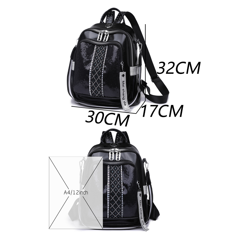 Large Capacity Leather Backpac - đánh giá và giá Mini Backpack Women