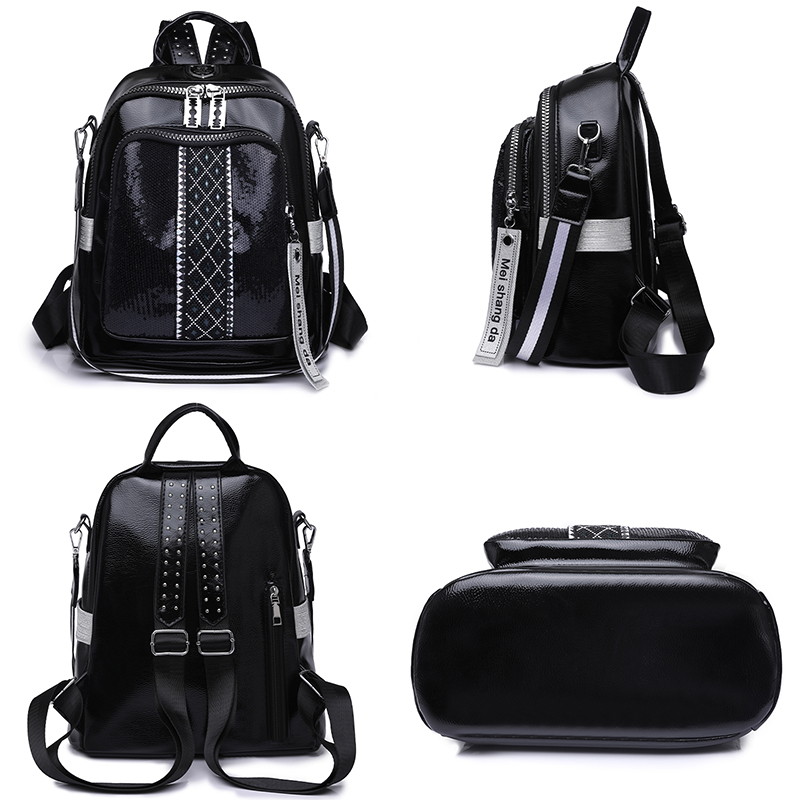 Large Capacity Leather Backpac - đánh giá và giá Mini Backpack Women