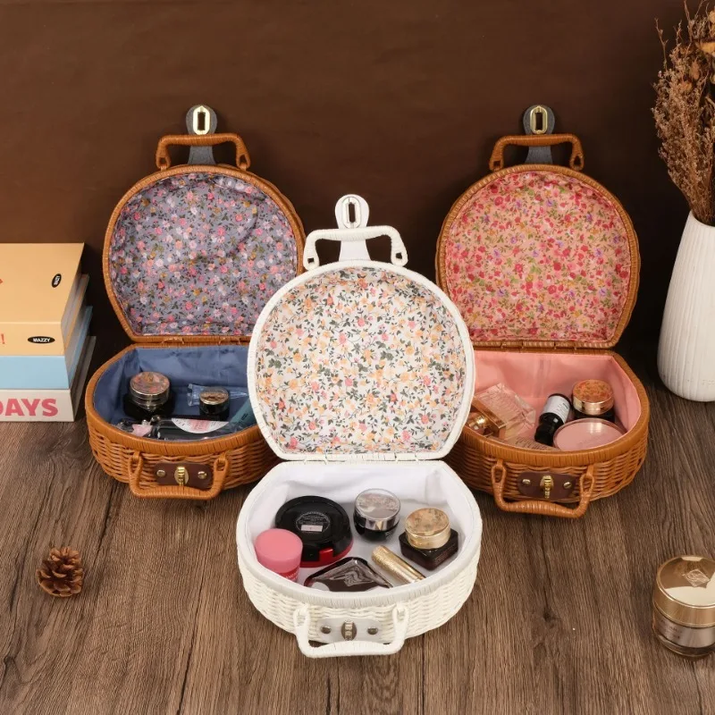 Handmade Wicker Suitcase Porta - đánh giá và giá Basket Bag Wicker
