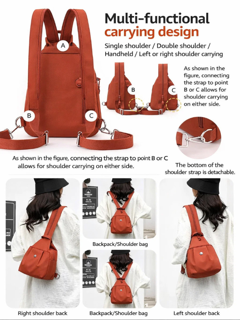 Women's Lightweight Mini Backp - đánh giá và giá Mini Backpack Women