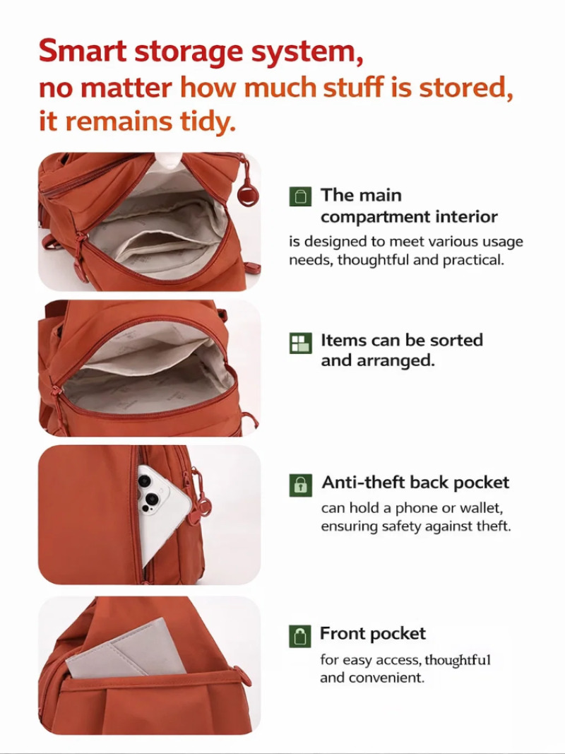 Women's Lightweight Mini Backp - đánh giá và giá Mini Backpack Women